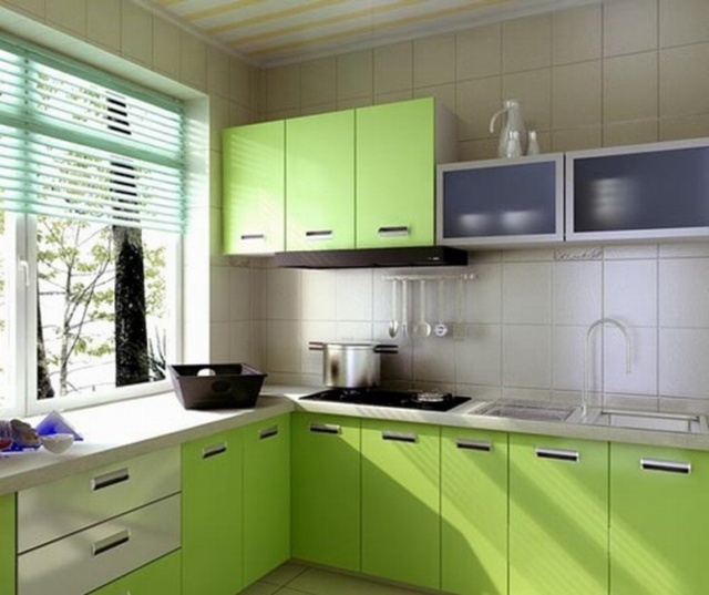 зеленая кухня картинки