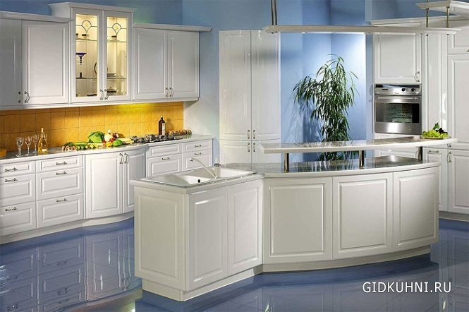Дизайн интерьера белой кухни 15 фото кухня в черно белом стиле фото