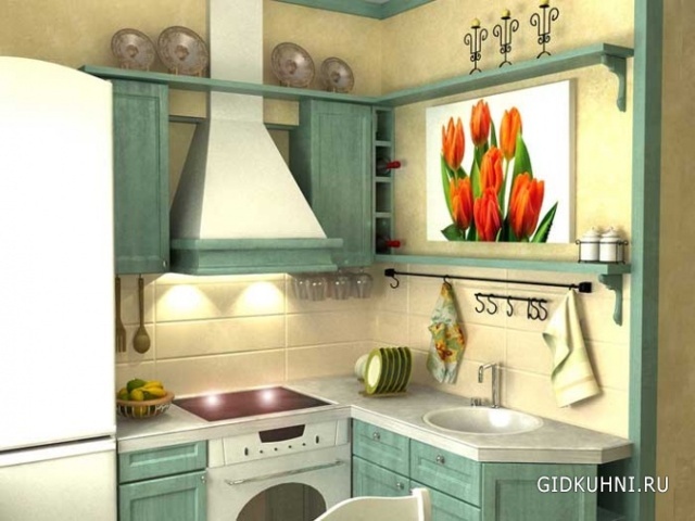 8 правил дизайна интерьера кухни в малогабаритной квартире