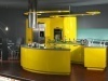 Желтый цвет в интерьере кухни