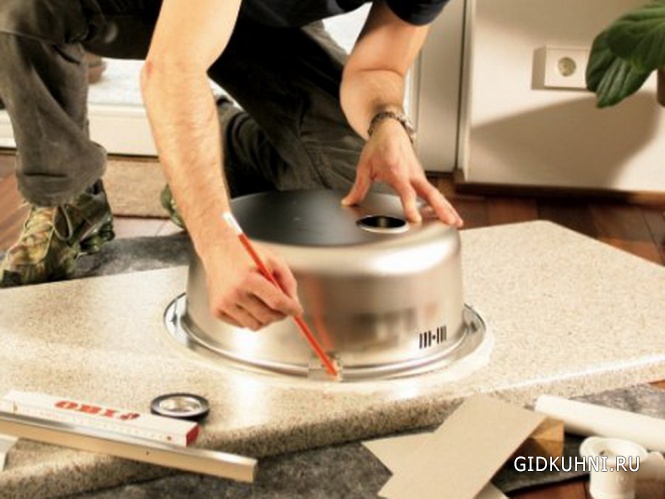 9 этапов установки мойки на кухне своими руками